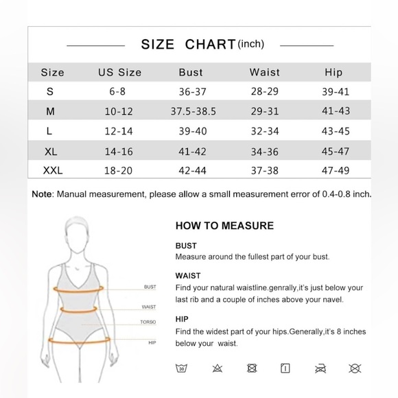 NWT black one piece bathing suit - Picture 4 of 4